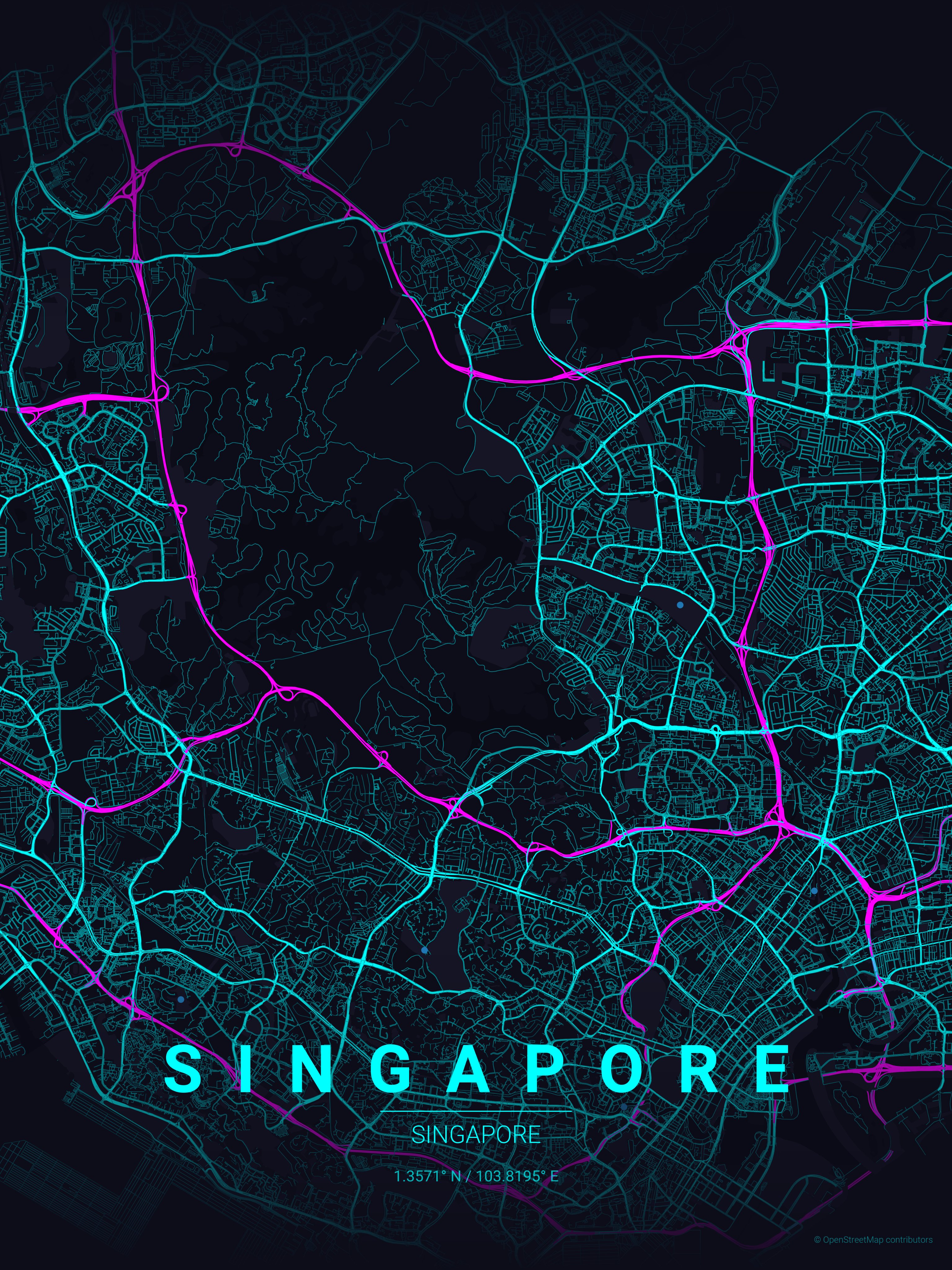 推荐一个开源项目 City Map Poster Generator，能为全球任意城市生成极简风格的地图海报，适合打印出